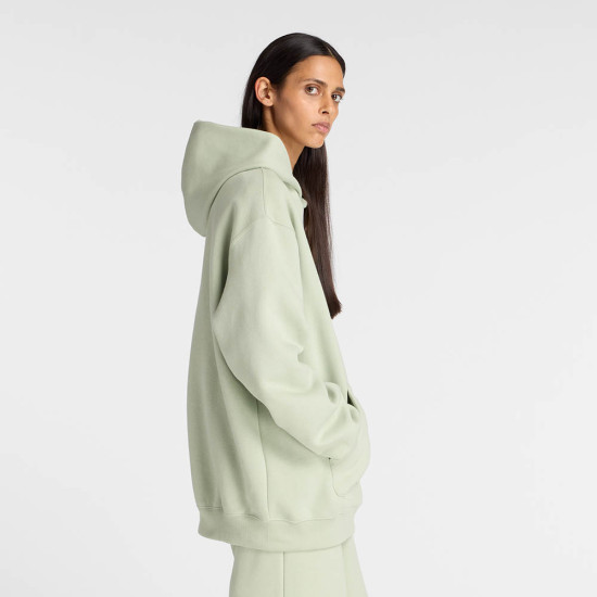 New Balance Γυναικείο φούτερ Linear Heritage Fleece Long Hoodie